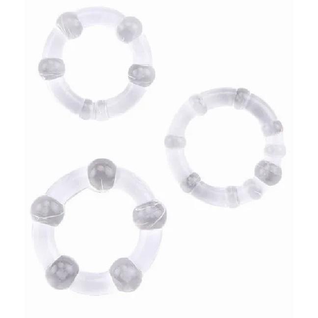 Three Colors Transparent Lock Sperm Ring Male Harness Sperm Condom Silicone Penis Delay Ring Men's Erotic Toys Adult Sex Toys