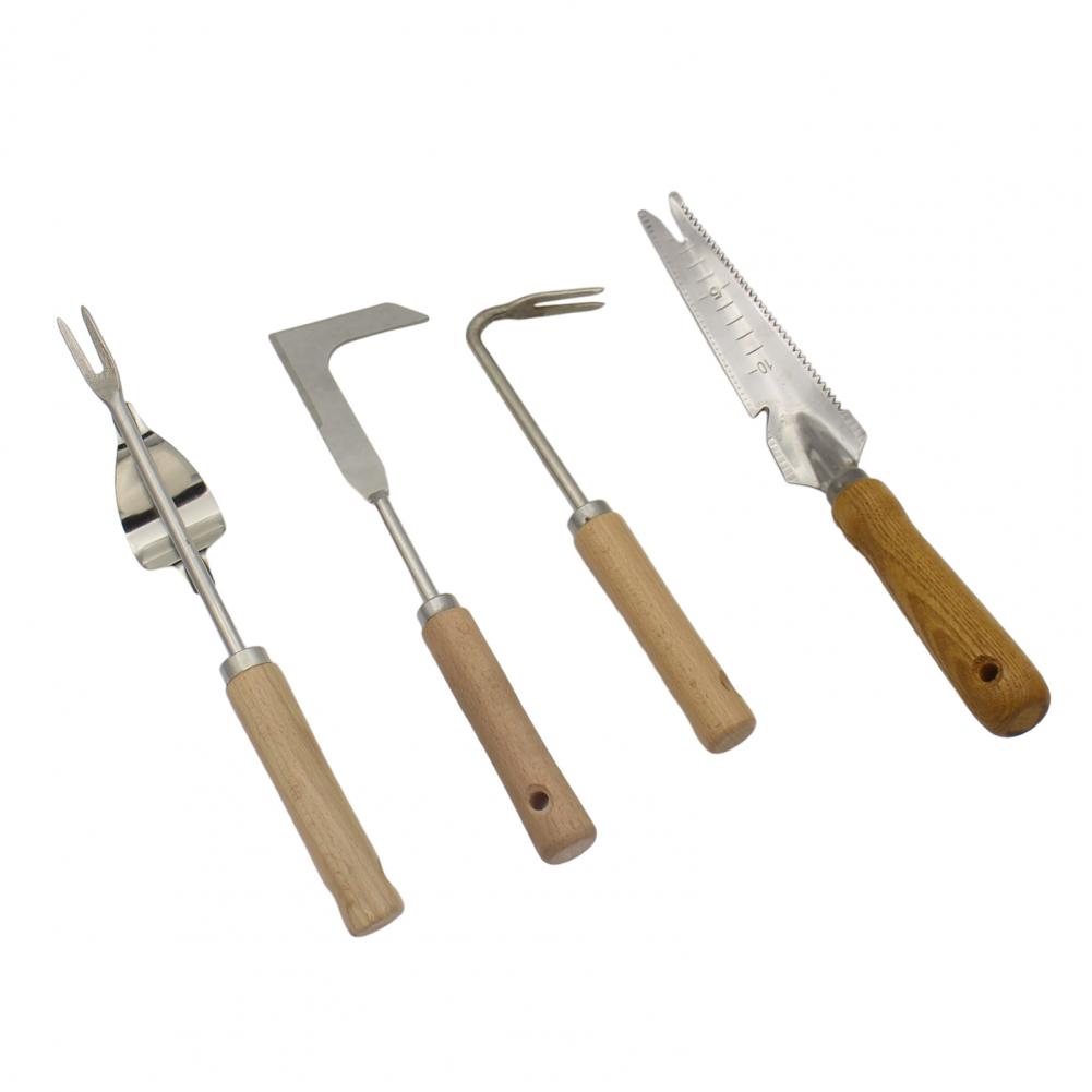 Rust-resistant Weeding Tool Weeder Rake Sharp Tines Grass Rooting Weeding Tool for Yard Lawn Farmhouse Gardening