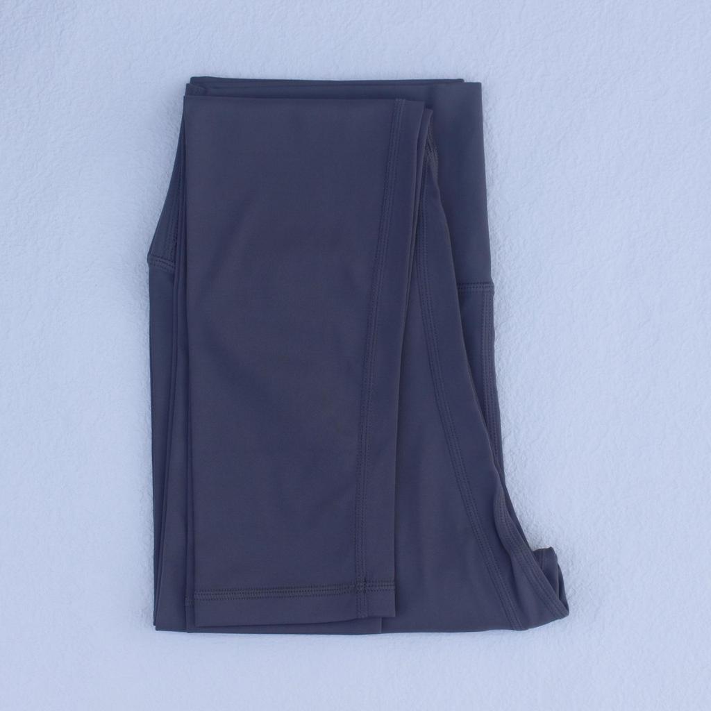 LULU Women's High-Waist Yoga Leggings with Pocket for Long-Leg Look