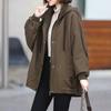 Womens Oversized Warm Cotton Puffer Coat With Hood Thickened Fleece Lined Casual Winter Jacket Plus Size