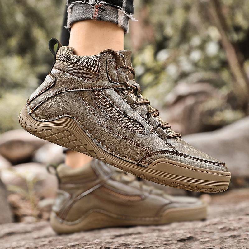 New Winter Warm Men Snow Boots High Quality Comfortable Men's Ankle Boots Winter Plush Warm Men Shoes Outdoor Casual Sneakers