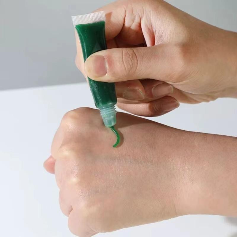 Clear Plastic Refillable Lip Balm Tubes Angled Nozzle for Precise Application Small Cosmetic Containers Empty Bottle