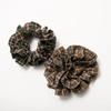 DD_Autumn Plaid Round Scrunchie_2color