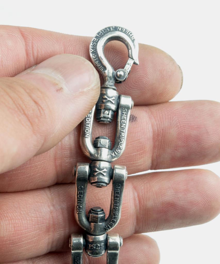 Sheen666 Industrial Series Sts020 Shackle Link Bracelet Small