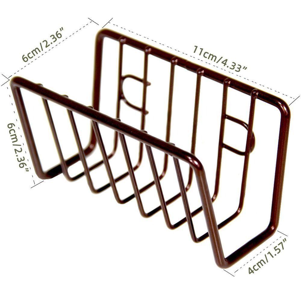 6 Colors Sink Shelving No-punch Sink Sponge Holder High quality Drain Storage Shelf  Kitchen