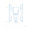 For Subaru Outback Legacy 2015- Gearbox Navigation Automotive Interior Protective Film Anti-Scratch Accessories Sticker