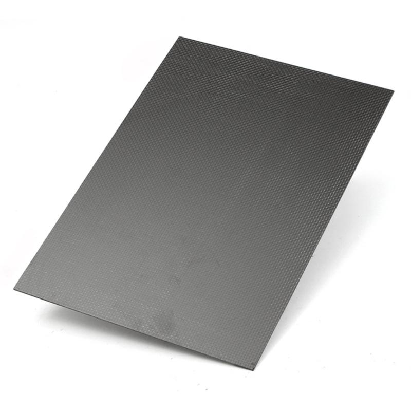Carbon Fiber Sheet 200x250mm 3K Carbon Fiber Laminate Plate Twill Weave Panel Sheet Matte Finish For Drones Car Part