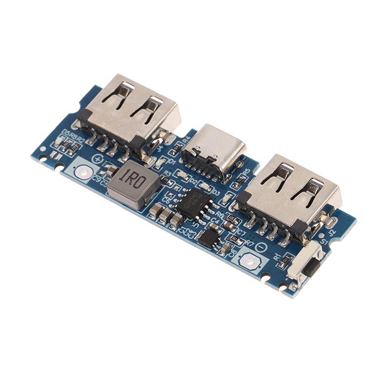 Dual USB 5V Phone Power Kit EDP2339 Main Board DIY 1PC With LED Accessory, Mobile Power Bank