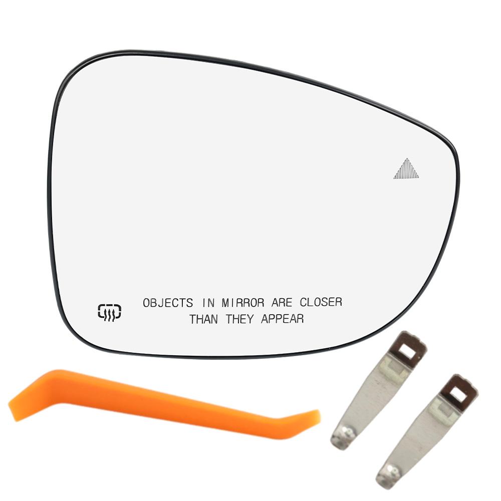 Rearview Mirror Glass Door Wing Mirror Heated Side Mirror Glass Blind Spot for Chrysler Pacifica 2017-2026 Voyager 2020-2026 LHD