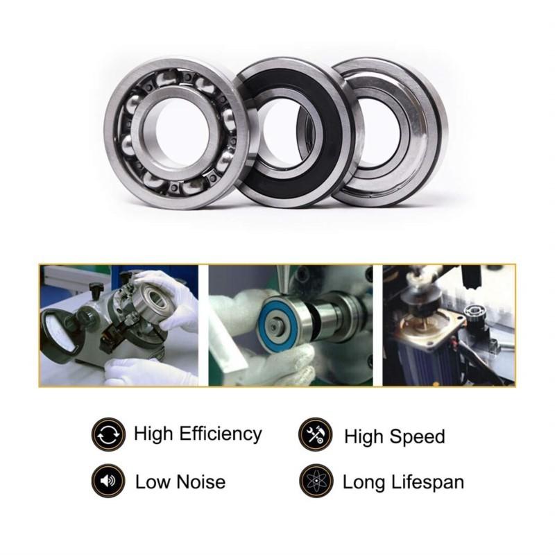 50pcs Bearing 2x5x2.5mm MR52ZZ MR62ZZ MR63ZZ MR72ZZ MR73ZZ MR74ZZ 4x7x2.5mm Deep Groove Ball Double Shielded Abec-3 Bearings