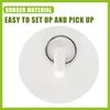 2 PCS 1-1/2 Inch To 1-5/8 Inch Rubber Drain Stopper with Hanging Ring, White Tub Drain Stopper, Sink Stopper Drain Plug, Rubber Sink Plug for