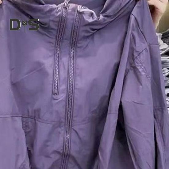 Sun Protection Jacket for Men Women Ultra Light Thin Hooded Camping Coat Quick Dry Anti UV Windbreaker for Outdoor Hiking Sports