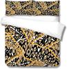 Polyester Quilt Cover Pillowcase Two Or Three-Piece Set 3D Digital Printing Leopard Print Series