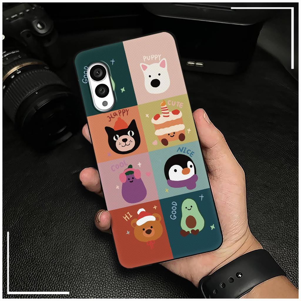 TPU Waterproof Phone Case For FCNT/Fujitsu Arrows N F-51C Cute Graffiti Anti-dust Soft case Phone Pouch Full wrap