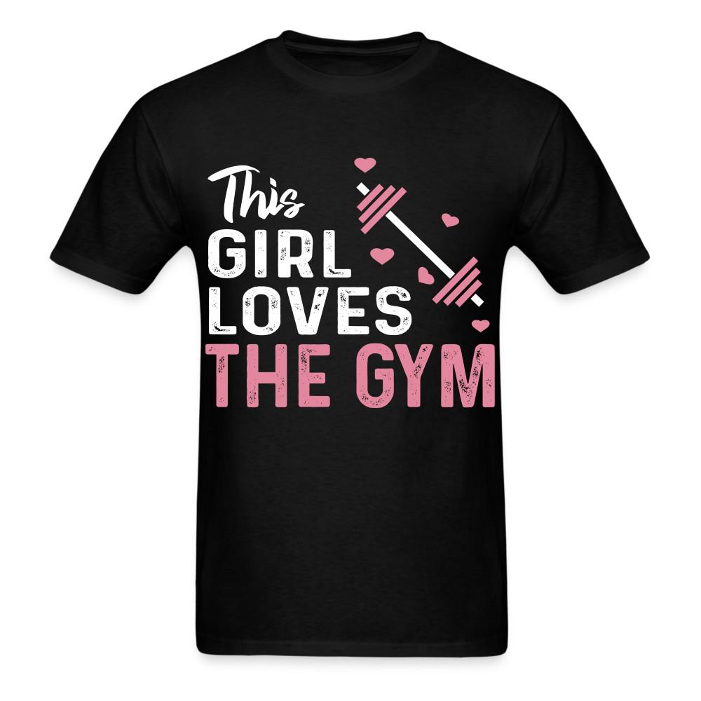 

This girl loves the gym shirt Gym Fitness T-Shirt size S-6XL 2XL