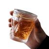 110ml Sun Wukong Shaped Mug Chinese Style Monkey King Whiskey Glass Cup Sun Wukong Crystal Glass Cup for Coffee Milk Juice Wine