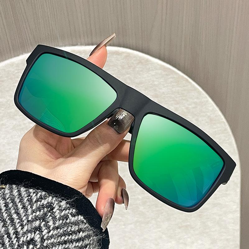 

Men Outdoor Sports Polarized Sunglasses Women Cycling Climbing Skiing Fishing Driving Square Sun Glasses UV400 Eyewear Goggles зелёный