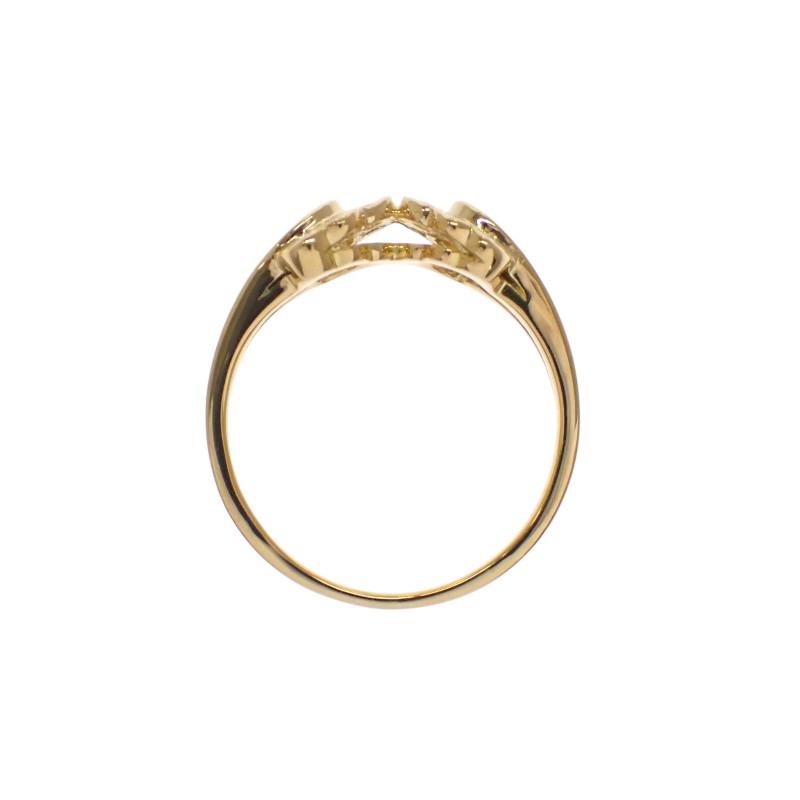 Dior  #10(JP Size) ring K18 yellow gold Women