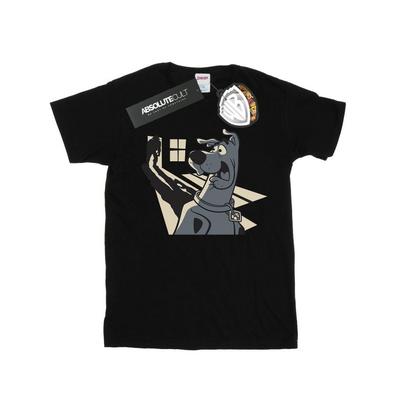 Womens/Ladies Shadow Ghost Cotton Boyfriend T-Shirt