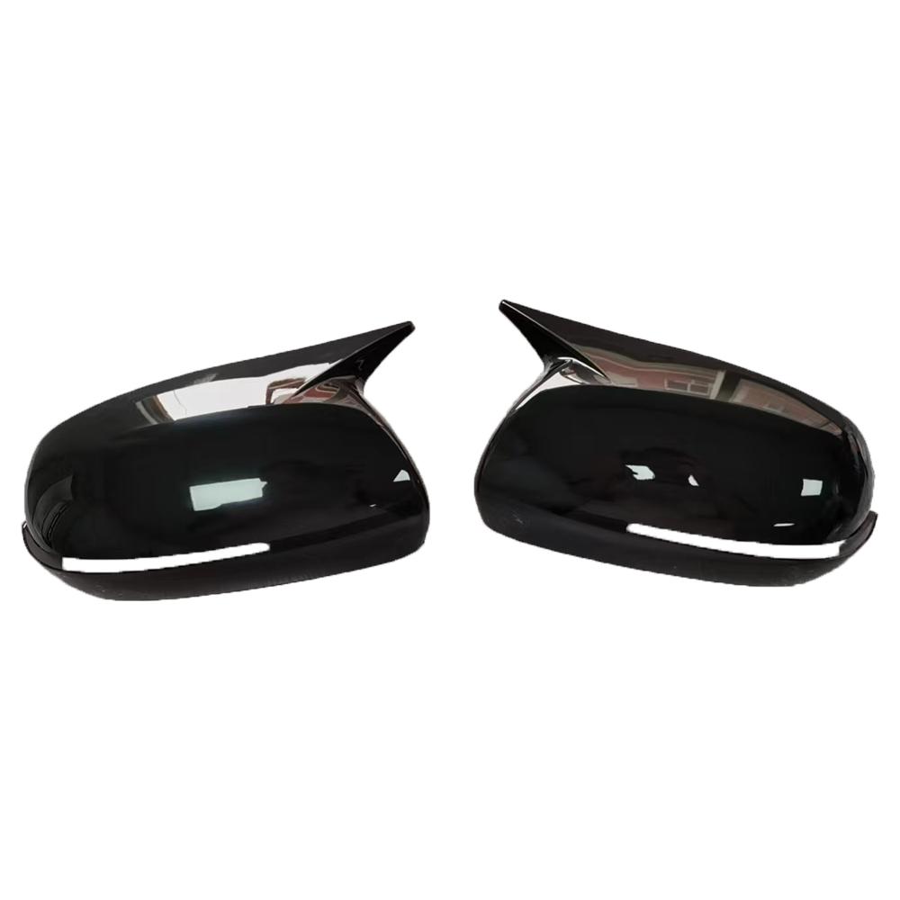 For KIA K3 Forte Cerato Ceed 1 2009-2013 Car Rearview Side Mirror Cover Wing Cap Exterior Sticker Door Case Trim Carbon Fiber