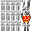 Steel Wire Rope Fixing Buckle Throttle Cable Clamp Solderless Nipple Screw Bolt For Motorcycle Scooter Bike Clutch Line Repair