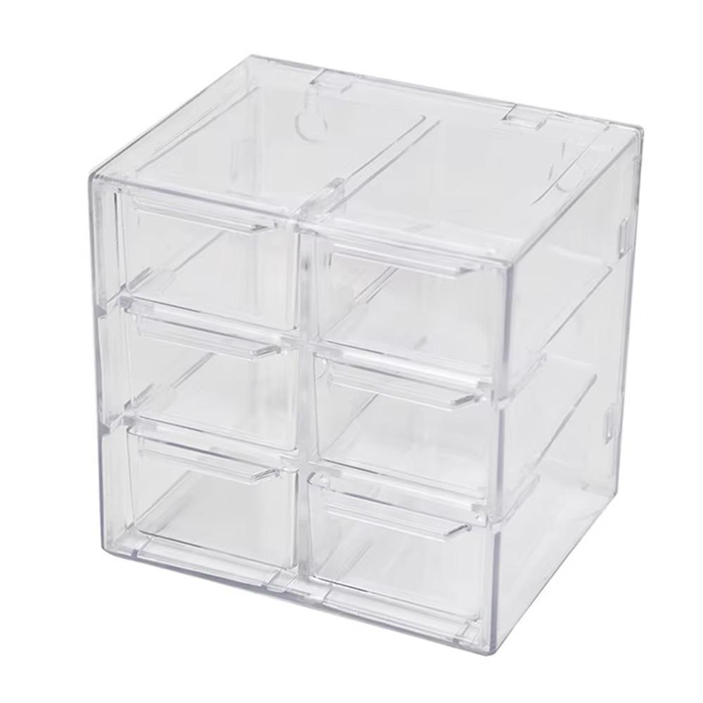 

Stackable Disposable Contact Lens Dispenser Large Capacity Beauty Contact Lenses Cases Stationary 6 Grids