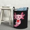 Laundry Collector Axolotl Sea Animal Foldable Laundry Basket Home Organizer Baby Washing Basket Home Organizer