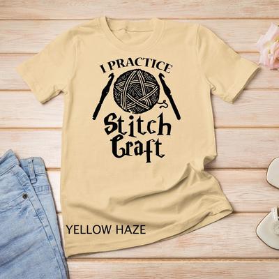 Crochet Stitch Craft T-Shirt Unisex T-shirt