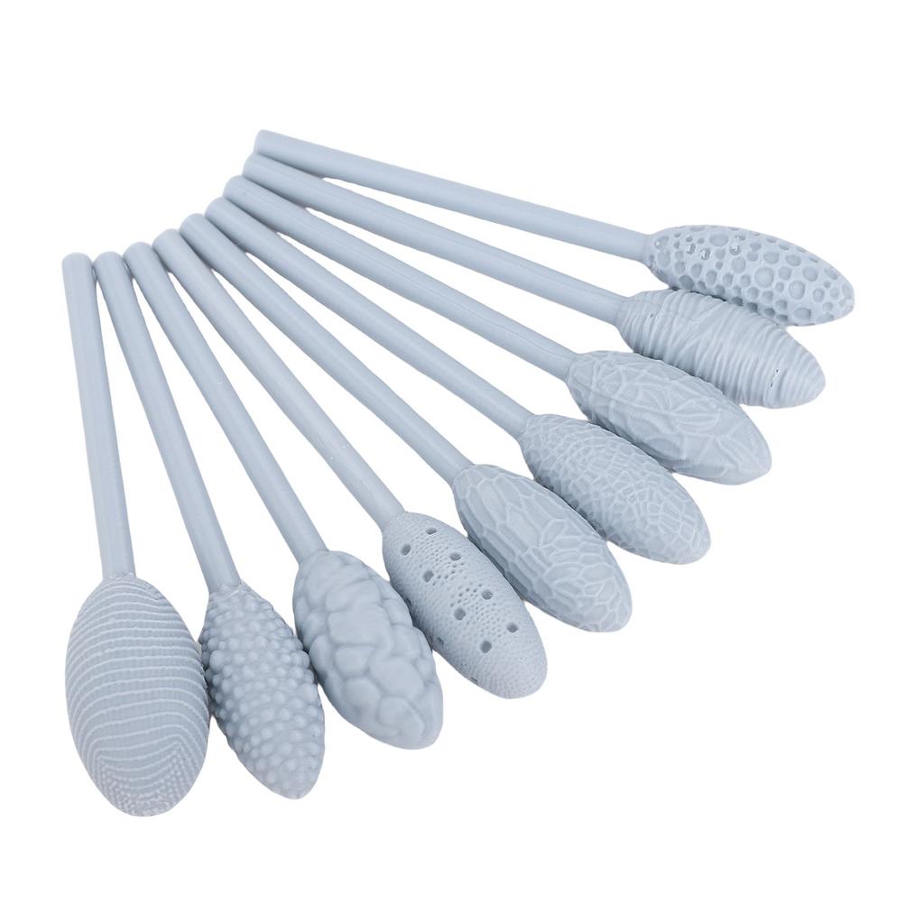 Clay Art Texture Tool Set Ergonomic Design Multifunctional Pottery Sculpting Texture Tool Set for Handcraft