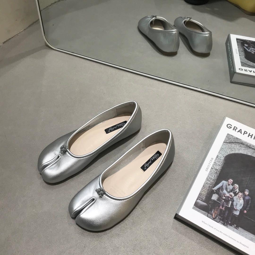 

Модные балетки женские туфли Мэри Джейн платье лоферы Zapato Mujer лоферы Femme Мэри Джинс мокасины женские балетки 40 серебряный