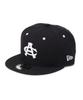 New Era AC 9FIFTY SNAP BACK CAP TYPE AC 6149057 F 087 NAVY Men's