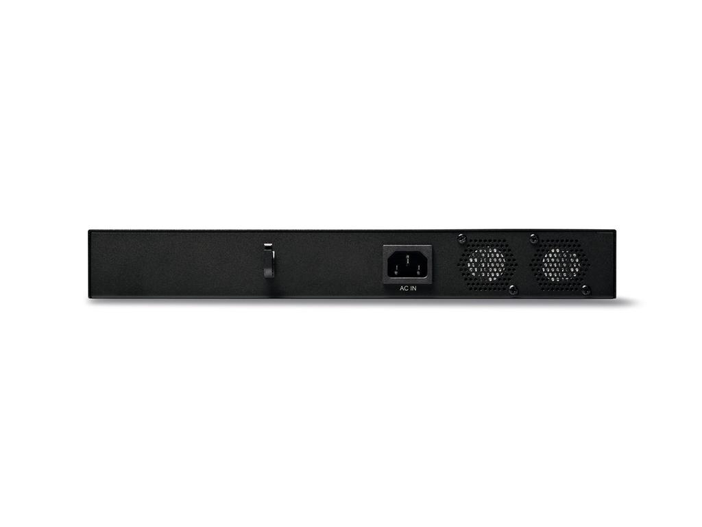 BUFFALO Layer 2 Web Smart Gigabit 16 802.3at Switch, Ports, BSL-PS-G2116M
