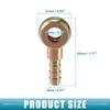 A ABSOPRO Universal Banjo Bolt 10mm Inner Diameter 8mm Outer