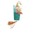 Foraging Trap Cup Bird Toy Interactive Fun Colorful Parrot Foraging Toy for Parakeet Conure