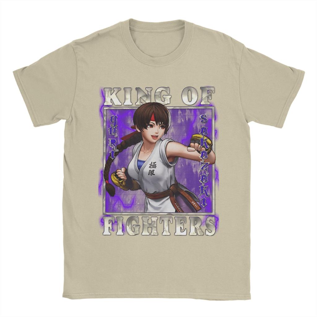 Oversized T-Shirt Summer King of Fighters XV Wild Flying Swallow Yuri Sakazaki T-Shirts Tee Shirt for Unisex Short Sleeve Tops