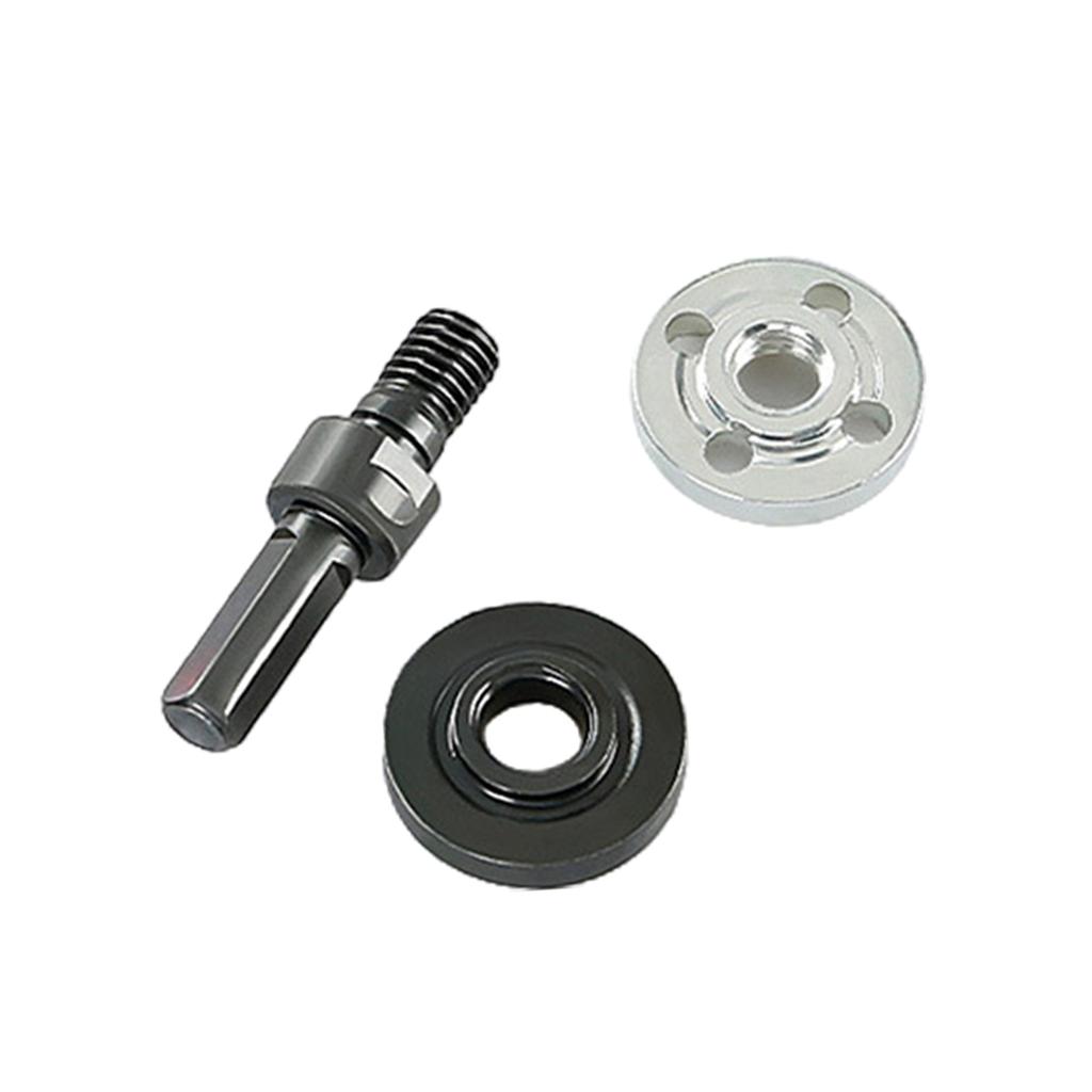 Elektrická vrtačka, konverzní úhelník/bruska, ojnice kompatibilní s adaptérem držáku rukojeti lešticího kotouče a řezného kotouče