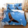 Comforter 3D Bedding Set For Kids Owl Eagle Birdtwin Full Queen King Winter Bedclothes Home Textile King Size
