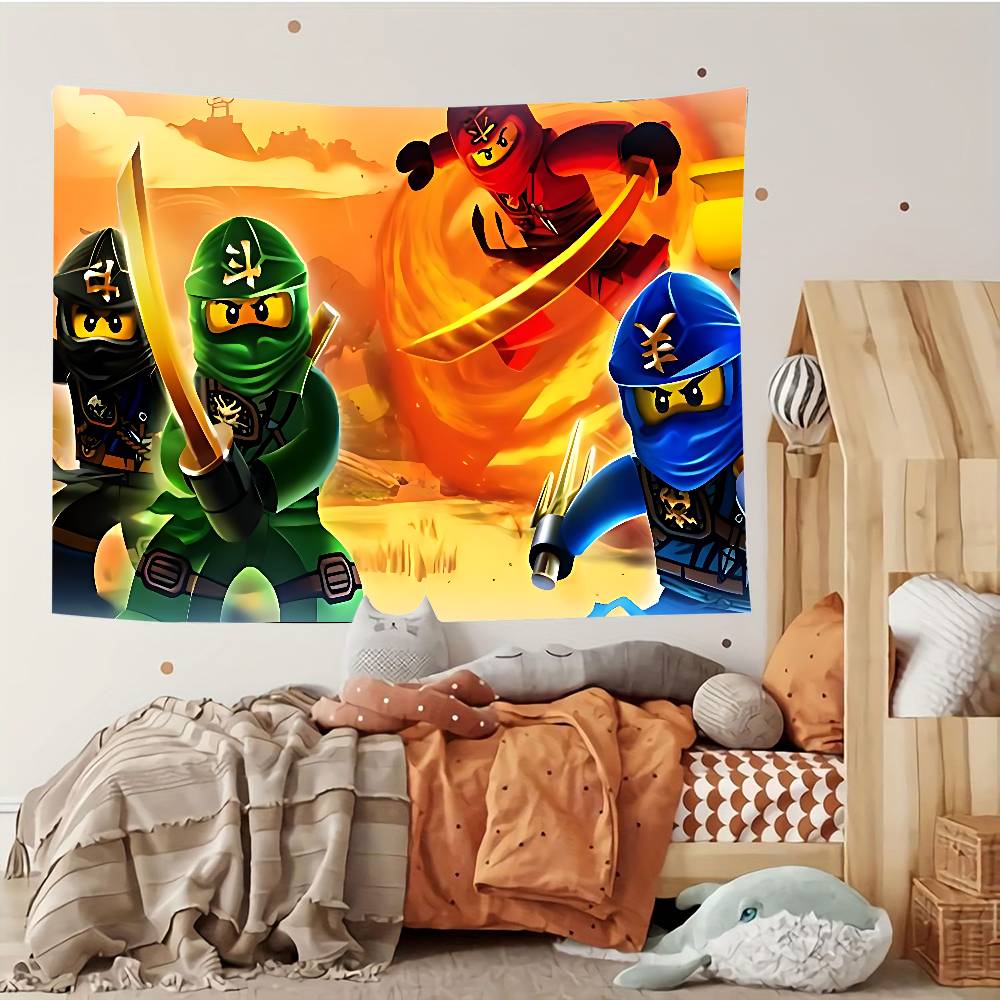 ArtoonsNNinjagosCool Tapestry Customizable Tapestries Of Various Styleswall Hangings Celebrity Photo Printingwall Hangings