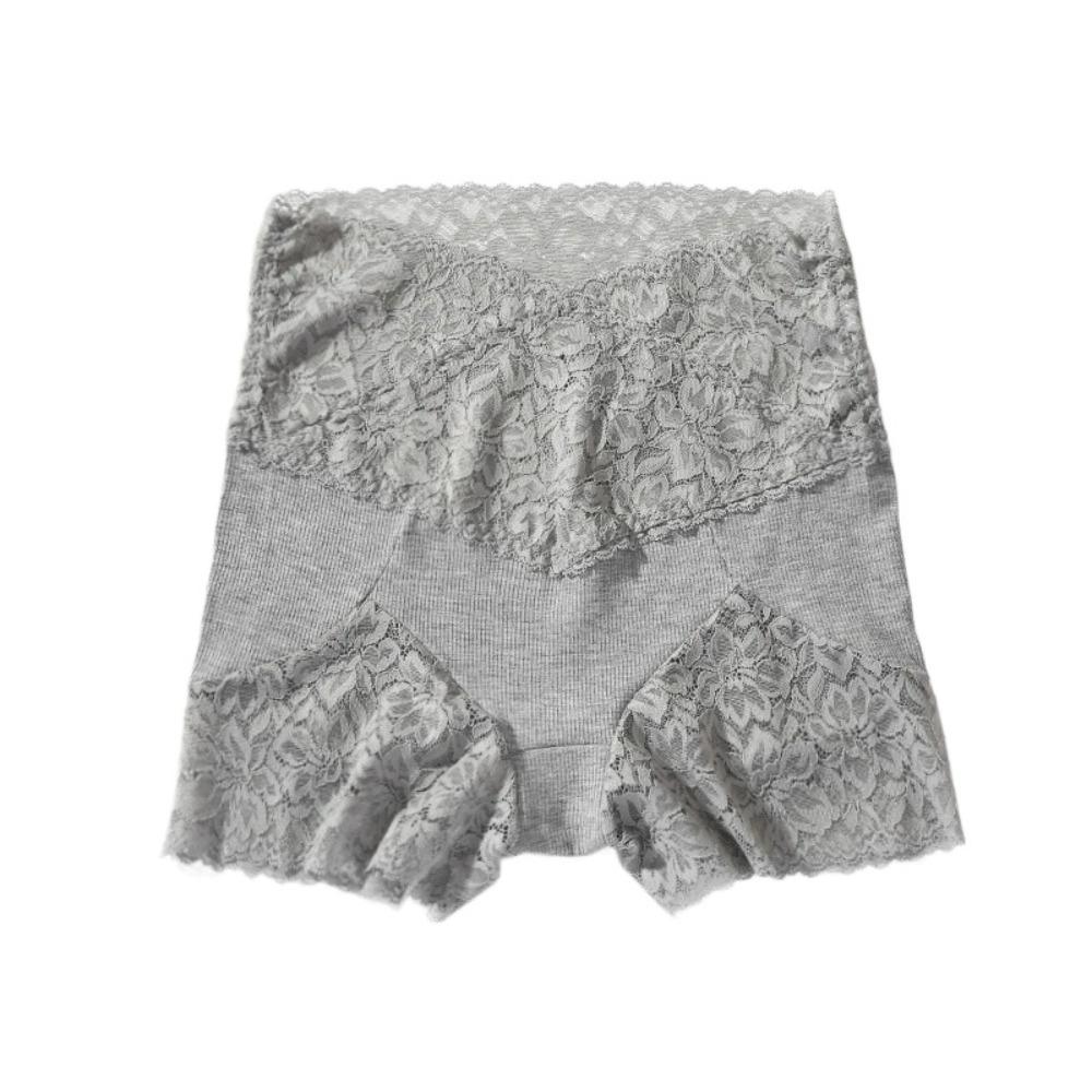 Tummy Control Lace Safety Pants Transparent Ladies Leggings Shorts Seamless Shorts  Women Girls