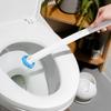 Disposable Toilet Brush with 24/36 Refills Wall Mounted Space Saving Toilet Wand for Bathroom Cleaning Replaceable Brush Head
