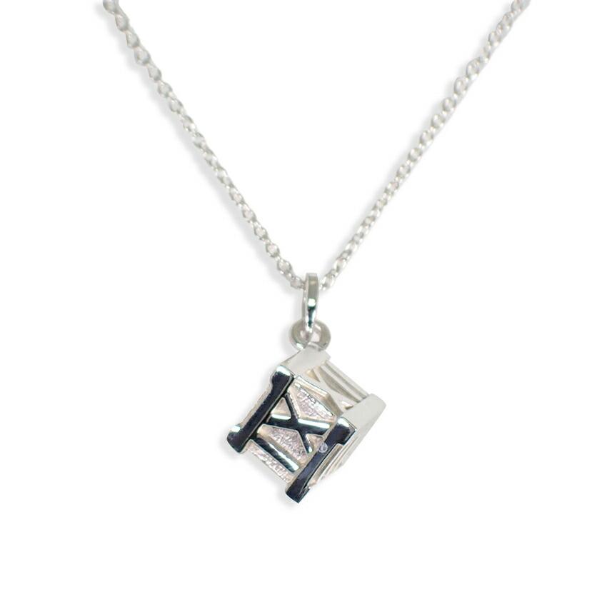 

[Used] TIFFANY/Tiffany 925 Atlas Cube Pendant/Necklace [g381-39]