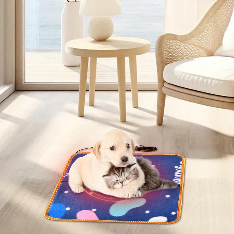 45x45cm Electric Heating Car Seat Cushion Pad USB Rechargeable Body Foot Warmers Anti-slip Cozy Winter Pet Warmer Blanket