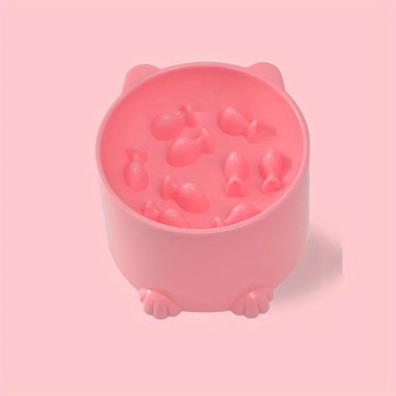 Cat Food Bowl, Rice Bowl, Slow Food, High Feet, Anti Choking Bowl, Cat Basin, Anti Choking, Anti Choking Neck, Relieve Anxiety