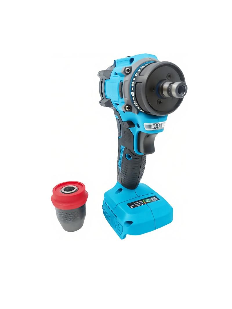 

Беспроводная электрическая дрель-шуруповерт 2 в 1, бесщеточный электроинструмент, патрон 10 мм, аккумуляторный для аккумулятора Makita 18 В