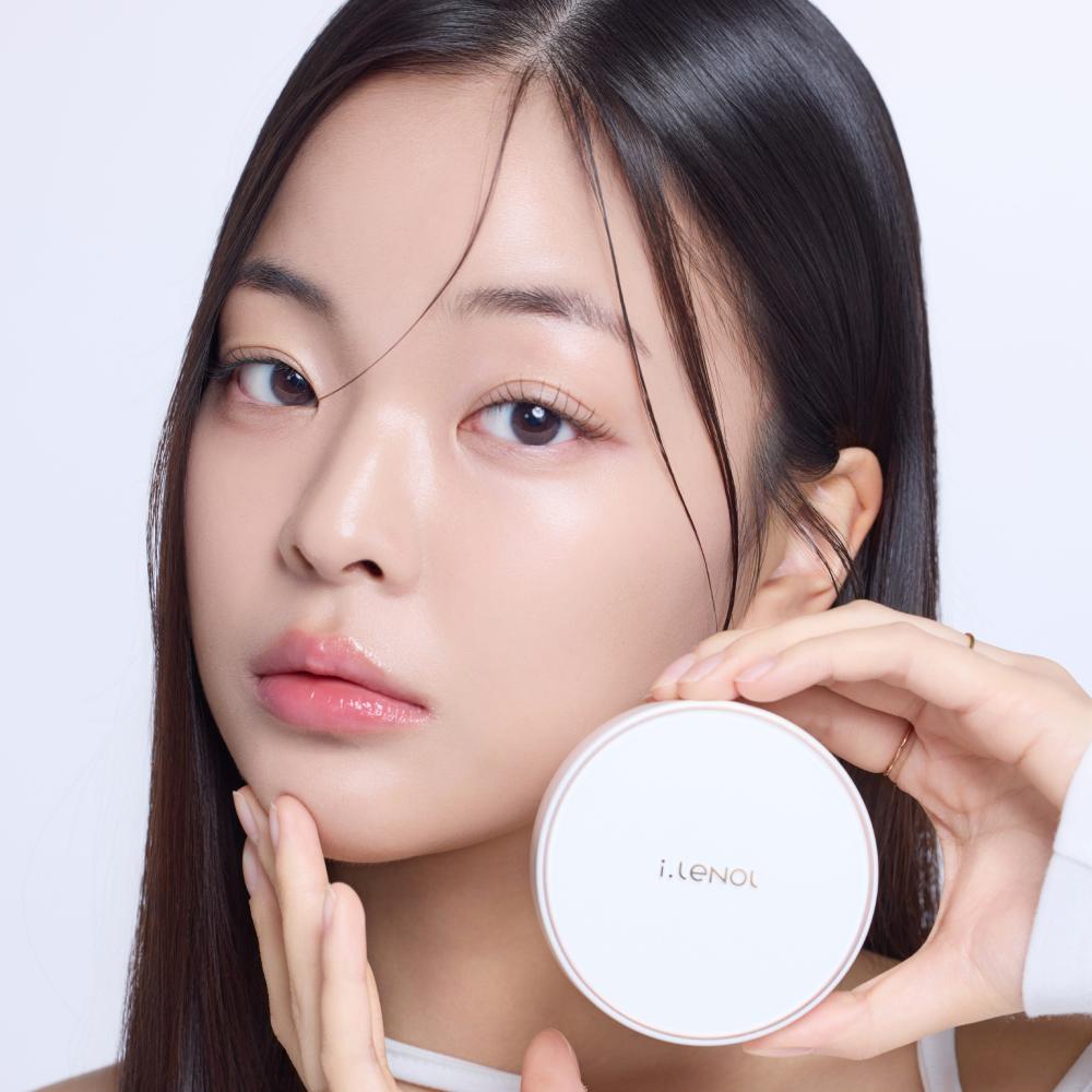 Eyelenol Bare Skin Sun Cushion 13g SPF 50+ PA++++ Saeng-Eol Cushion No. 21 or below