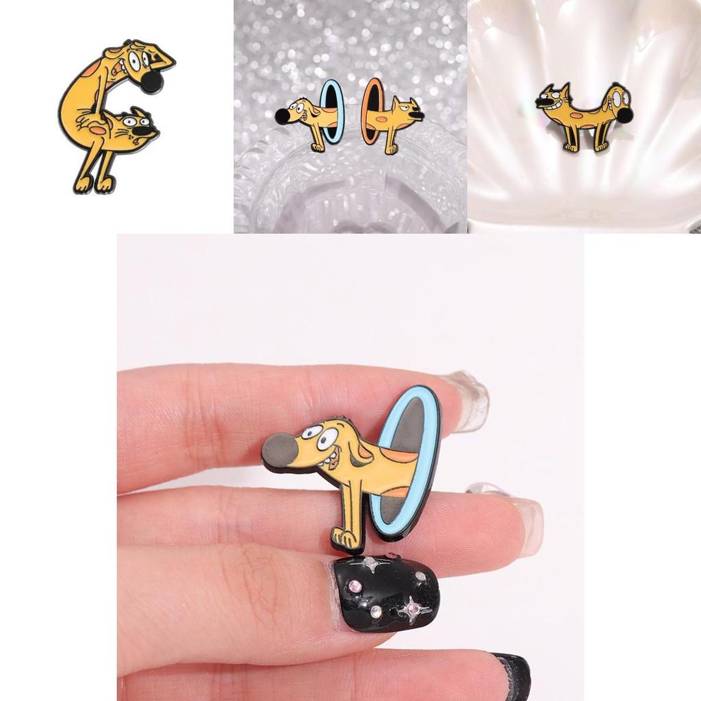 Unique Alloy Cartoon Character Brooch Perfect For Personalized Winter Outfits