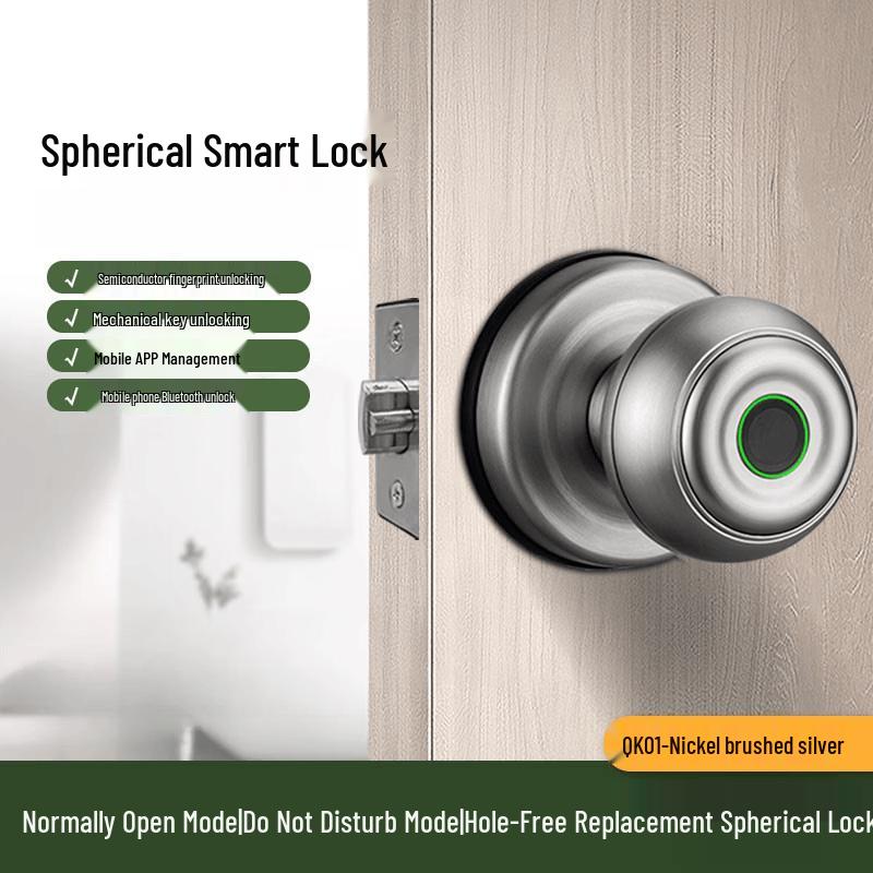 Aokewen Spherical Fingerprint Bluetooth Door Lock