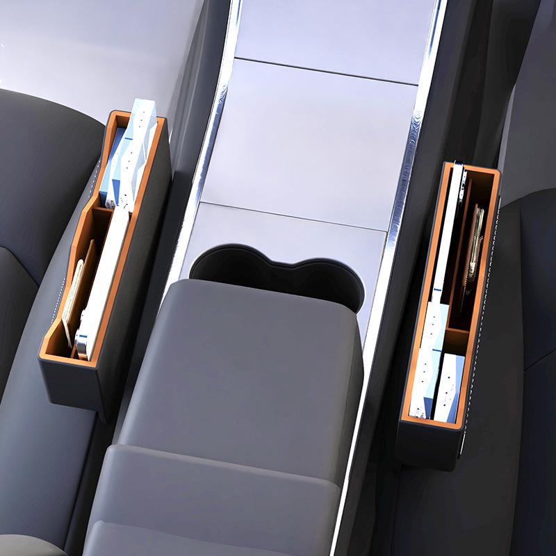 Compatible Car Seat Gap Storage Box for CT4, CT5, CT6, XT4, XT5, XT6