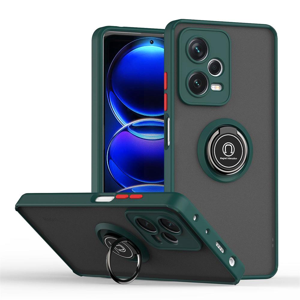 

With Ring Holder Case For Xiaomi Redmi Note 12 11 12s 10 9 8 Pro Magnetic Cover For Redmi 10 10C 12 13 Protective Back Case Redmi Note 13 Pro 4G
