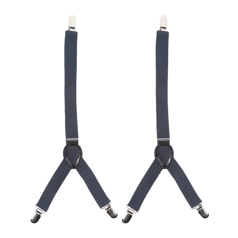 Herren Y-förmige Hängesocken Hemdclip Anzugoberteil Anti-Falten und Anti-Rutsch Verlängerter Hemdclip Y-förmiger Hängesocken Hemdclip